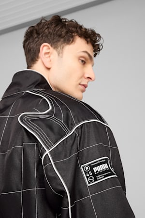 Relaxed Racer Jacket Unisex, PUMA Black, extralarge-GBR