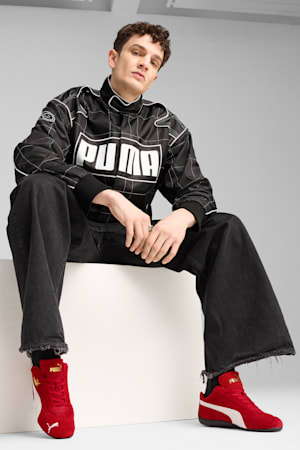 Relaxed Racer Jacket Unisex, PUMA Black, extralarge-GBR
