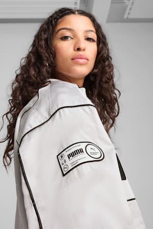 Relaxed Racer Jacket Unisex, Glacial Gray, extralarge-GBR