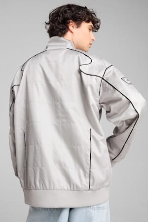 Relaxed Racer Jacket Unisex, Glacial Gray, extralarge-GBR