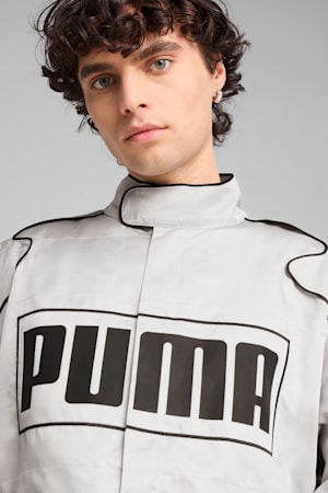 Relaxed Racer Jacket Unisex, Glacial Gray, extralarge-GBR