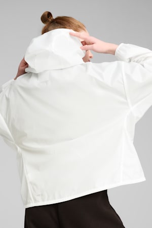WARDROBE ESS Oversized Wind Jacket Women, PUMA White, extralarge-GBR