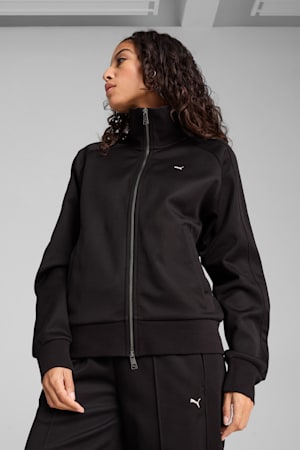 T7 Track Jacket Women, PUMA Black, extralarge-GBR