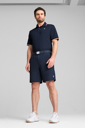 PUMA x PALM TREE CREW Tipped Golf Polo Men, Deep Navy, extralarge-GBR