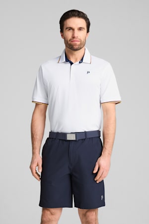 PUMA x PALM TREE CREW Tipped Golf Polo Men, White Glow, extralarge-GBR