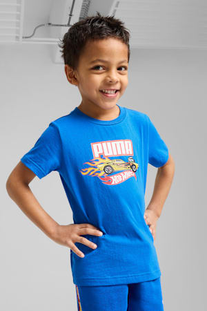 PUMA x HOT WHEELS™ Graphic Tee Kids, PUMA Team Royal, extralarge-GBR