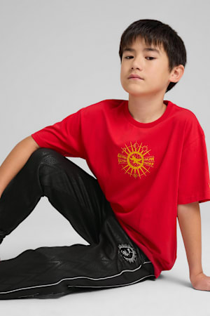 PUMA x HARRY POTTER Relaxed Graphic Tee Youth, For All Time Red, extralarge-GBR