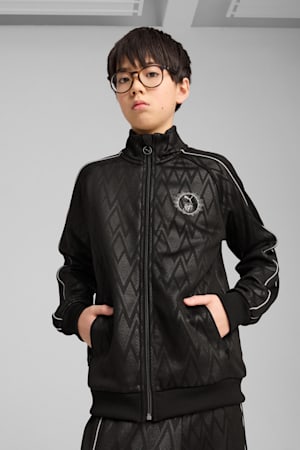 PUMA x HARRY POTTER T7 Track Jacket Youth, PUMA Black, extralarge-GBR
