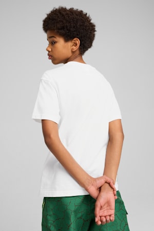 PUMA x TMNT Relaxed Graphic Tee Youth, PUMA White, extralarge-GBR