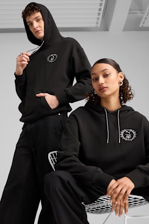 PUMA x HARRY POTTER Relaxed Hoodie Unisex, PUMA Black, extralarge-GBR