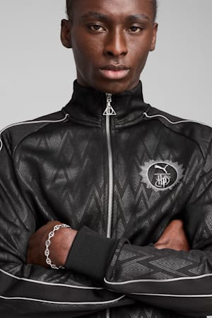 PUMA x HARRY POTTER T7 Track Jacket Men, PUMA Black, extralarge-GBR