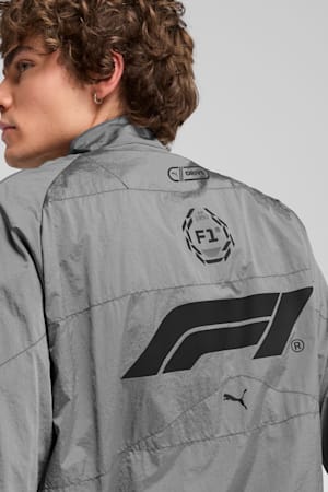 F1® T7 Oversized Track Jacket Men, Team Silver, extralarge-GBR