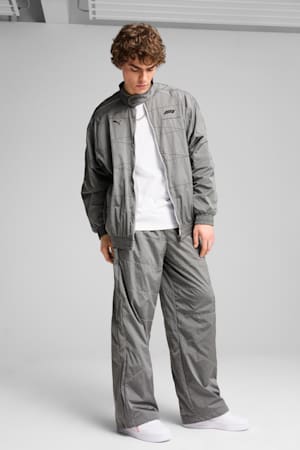 F1® T7 Oversized Track Jacket Men, Team Silver, extralarge-GBR