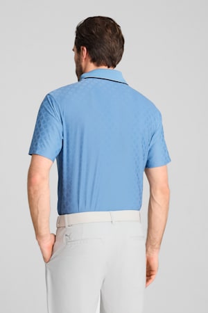 PUMA x ARNOLD PALMER Tipped Jacquard Golf Polo Men, Zen Blue, extralarge-GBR