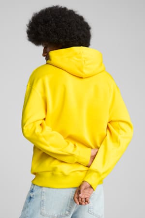 Scuderia Ferrari HP Race Big Shield Hoodie Men, Speed Yellow, extralarge-GBR