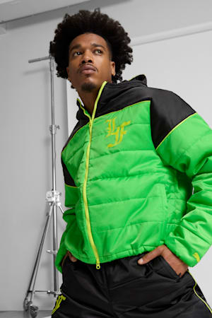 PUMA x LAMELO BALL LaFrancé Assist Jacket Men, PUMA Green-Puma Black, extralarge-GBR
