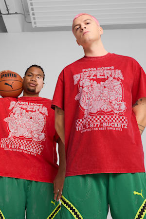 PUMA x TMNT Basketball Tee Men, For All Time Red, extralarge-GBR