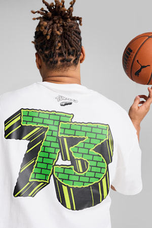 PUMA x TMNT Basketball Tee Men, PUMA White, extralarge-GBR