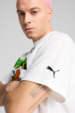 PUMA x TMNT Basketball Tee Men, PUMA White, extralarge-GBR