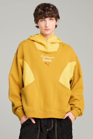 PUMA x KIDSUPER Progressive Hoodie Men, Archive Gold, extralarge-GBR