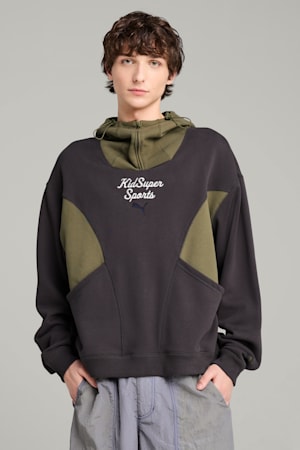 PUMA x KIDSUPER Progressive Hoodie Men, Dark Coal, extralarge-GBR
