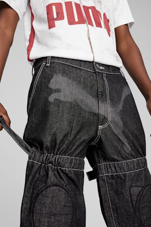 A$AP ROCKY x PUMA Knee Pad Pants Men, PUMA Black-Denim, extralarge-GBR