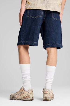 A$AP ROCKY x PUMA Denim Shorts Men, Dark Denim, extralarge-GBR