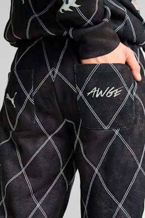 A$AP ROCKY x PUMA Distressed Sweatpants Unisex, PUMA Black, extralarge-GBR