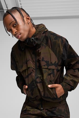 Mostroverse CLRT All-Over Print Ripstop Jacket Unisex, PUMA Black, extralarge-GBR