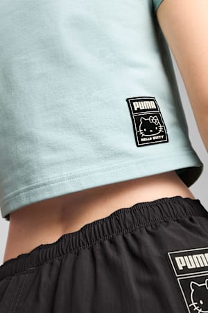 PUMA x HELLO KITTY AND FRIENDS Graphic Baby Tee Women, Modern Mint, extralarge-GBR