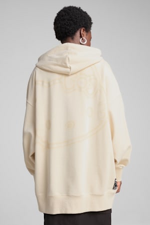 PUMA x HELLO KITTY AND FRIENDS Graphic Oversized Hoodie Women, Alpine Snow, extralarge-GBR