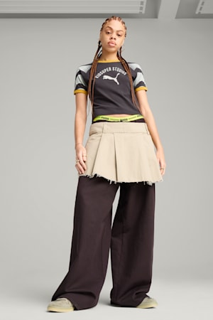 PUMA x KIDSUPER Tee Women, Dark Coal, extralarge-GBR