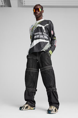 A$AP ROCKY x PUMA Tire Glove Long Sleeve Tee Unisex, PUMA White, extralarge-GBR