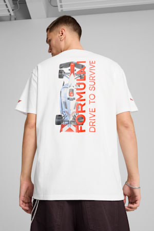 F1® Drive to Survive Graphic Tee Men, PUMA White, extralarge-GBR