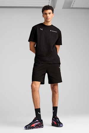 BMW M Motorsport Essentials+ Logo Tee Men, PUMA Black, extralarge-GBR