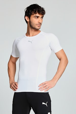 LIGA Baselayer Short Sleeve Tee Men, Puma White, extralarge-GBR
