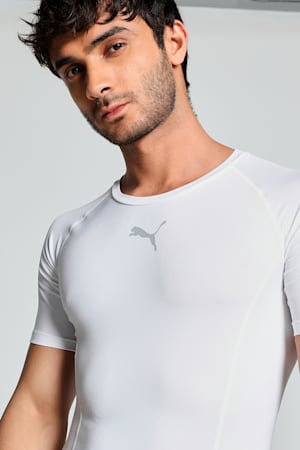 LIGA Baselayer Short Sleeve Tee Men, Puma White, extralarge-GBR
