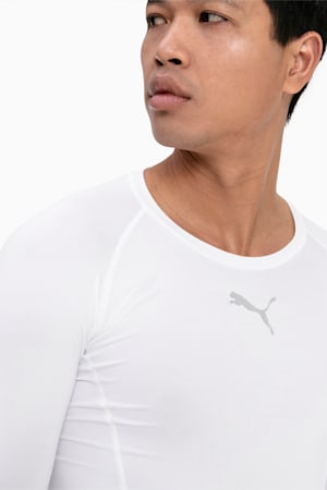 LIGA Baselayer Long Sleeve Tee Men, Puma White, extralarge-GBR