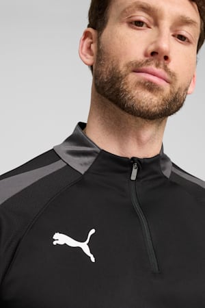individualLIGA Quarter-Zip Top Men, PUMA Black-PUMA White-Shadow Gray, extralarge-GBR