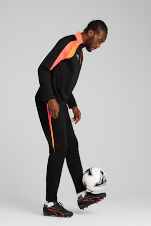individualLIGA Quarter-Zip Top Men, PUMA Black-Heat Fire, extralarge-GBR