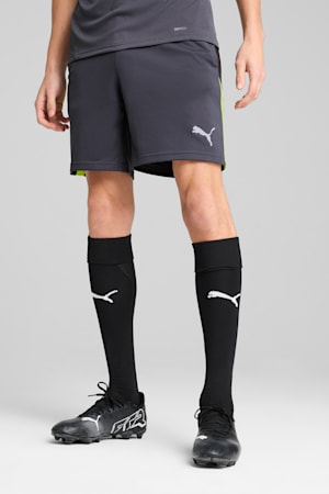 individualLIGA Training Shorts Men, Galactic Gray-Yellow Alert, extralarge-GBR