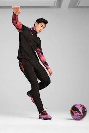 IndividualCUP Quarter-Zip Football Top Men, PUMA Black, extralarge-GBR