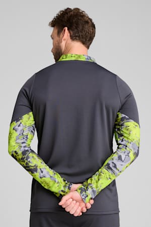 IndividualCUP Quarter-Zip Football Top Men, Galactic Gray, extralarge-GBR