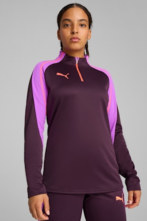 IndividualBLAZE 1/4 Zip Football Top Women, Midnight Plum, extralarge-GBR