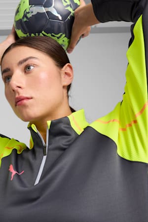 IndividualBLAZE 1/4 Zip Football Top Women, Galactic Gray, extralarge-GBR