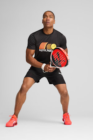 individual Padel Graphic Tee 2.0 Men, PUMA Black, extralarge-GBR
