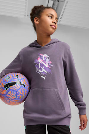 Neymar Jr Creativity Hoodie Youth, Purple Charcoal, extralarge-GBR
