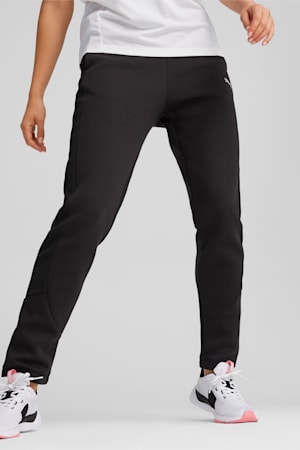 EVOSTRIPE Women's High-Waist Pants, PUMA Black, extralarge-GBR