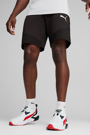 EVOSTRIPE Men's Shorts, PUMA Black, extralarge-GBR