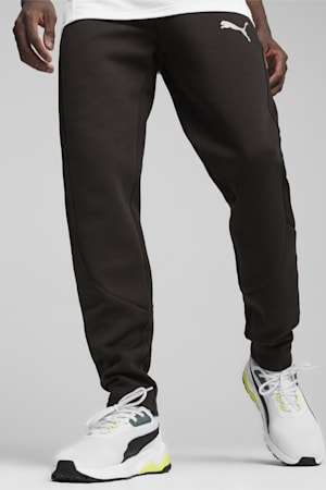EVOSTRIPE Men's Sweatpants, PUMA Black, extralarge-GBR